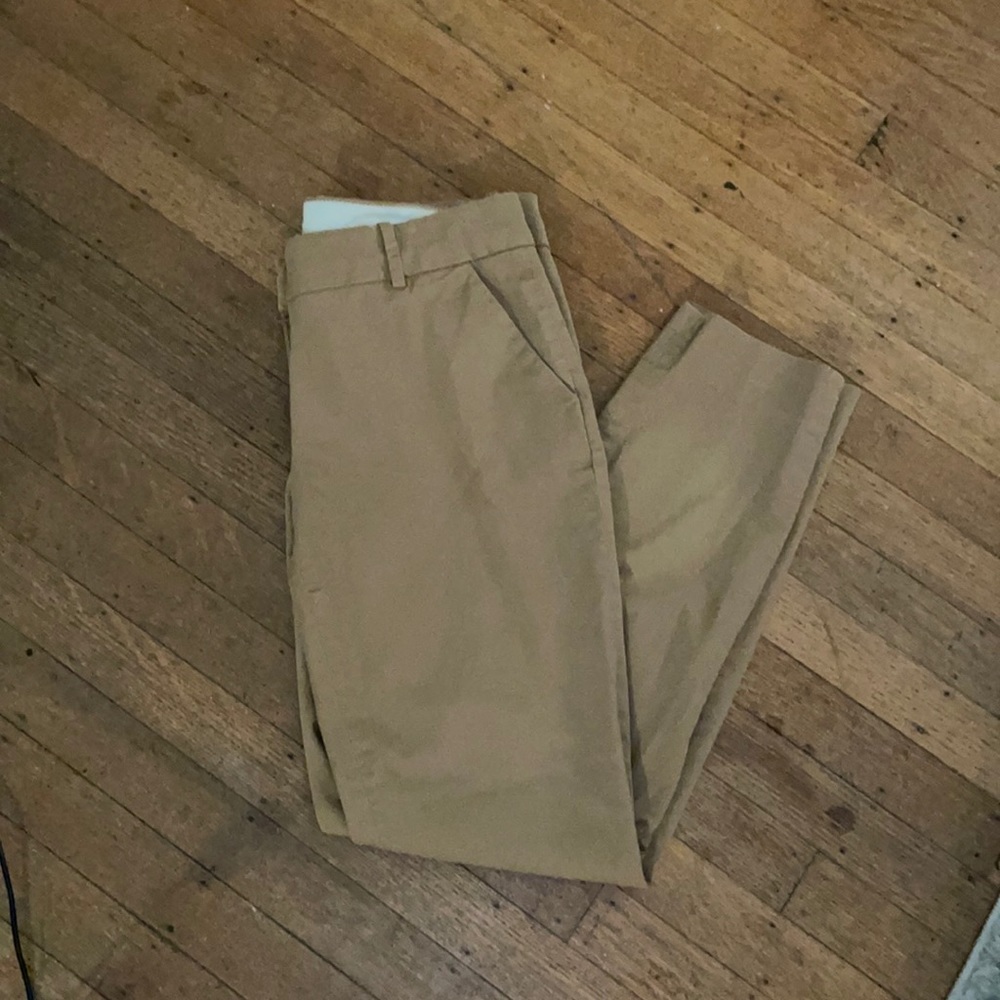 J. Crew Cafe Capri Khaki Size 2 TALL